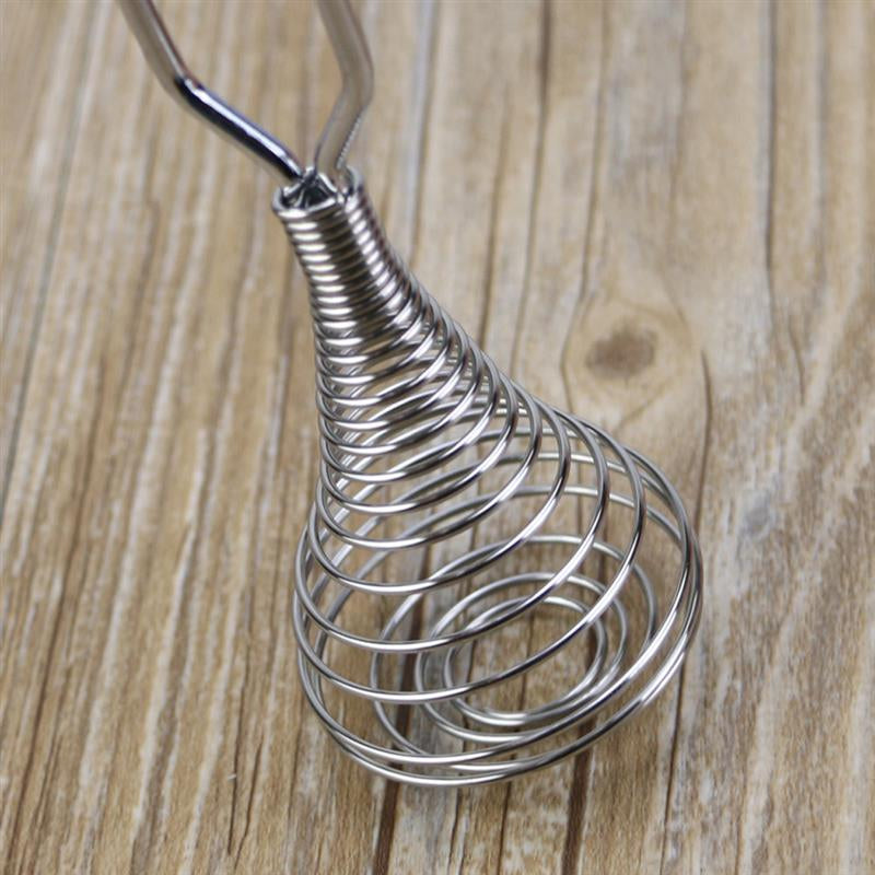 Stainless Steel Spring Egg Beater Hand Whisk